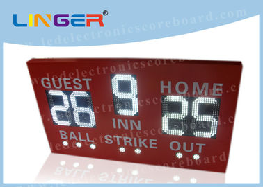 Grande baseball portatile del tabellone segnapunti, tabellone segnapunti elettronico del LED per baseball
