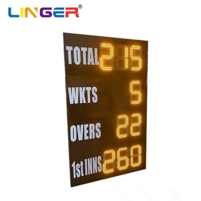 Tabella di punteggio digitale a LED per il cricket con alta luminosità e display grandangolare