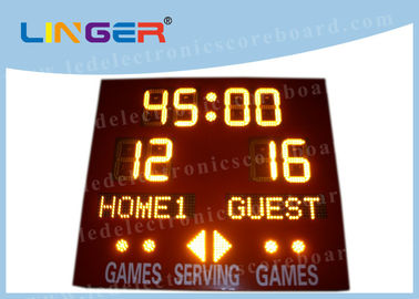 le cifre ambrate 8inch con il Governo di colore rosso hanno condotto il tabellone segnapunti elettronico per lo sport di softball