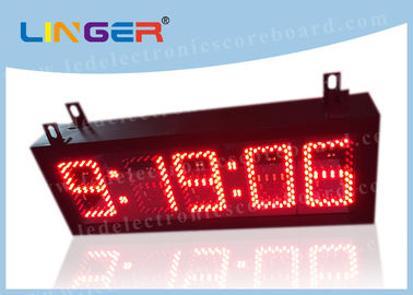 Orologio delle cifre LED Digital di colore rosso con stile differente 300*850*100mm di secondi