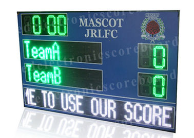 Bordo multi- del punteggio di Digital di sport e tabellone segnapunti elettronico di calcio del LED nel colore verde
