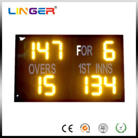 Tabellone segnapunti facile all'aperto di Digital del cricket di operazione con 2 anni di garanzia