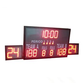 Multi orologio portatile esterno del punteggio di pallacanestro, tabellone segnapunti del gioco di pallacanestro