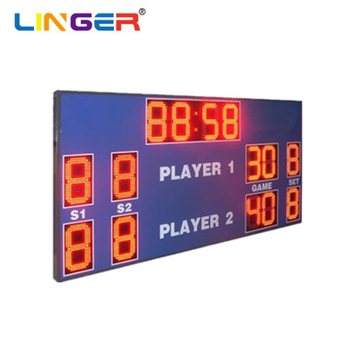 Tabellone segnapunti senza fili principale elettronico di Digital di ping-pong con il nome su misura del club