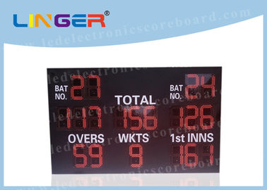 Tabellone segnapunti professionale del cricket del LED con i sostegni che appendono/installazione del montaggio