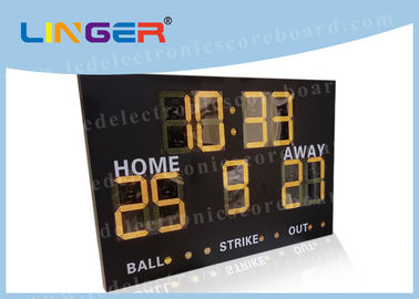Tabelloni segnapunti elettronici di baseball per il regolatore del software della radio/cavo della piccola lega