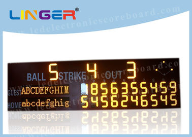 Il tabellone segnapunti di baseball di alta luminosità LED per il CE/RoHS dell'università ha approvato