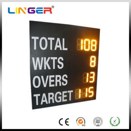 Tabellone segnapunti del cricket di alta luminosità LED, tabellone segnapunti di sport per l'OEM/ODM accettabili