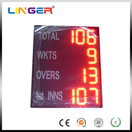 Tipo dell'interno leggero installazione facile del tabellone segnapunti elettronico del cricket