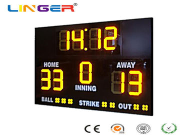 Tabellone segnapunti atletico di baseball di Digital, tipo all'aperto del tabellone segnapunti elettronico di baseball