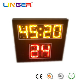 Orologio di colpo principale di Digital per il tabellone segnapunti, orologi di colpo di pallacanestro 545mm x 600mm x 90mm