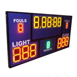 Multi tabellone segnapunti di pallacanestro di sport LED Digital con il temporizzatore dell'orologio di colpo/cicalino rumoroso dell'interno