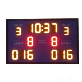 Luminosità di pallacanestro elettronica portatile del tabellone segnapunti di potere basso alta
