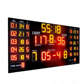 Multi tabellone segnapunti di lusso su misura di pallacanestro del LED per lo sport di pallacanestro