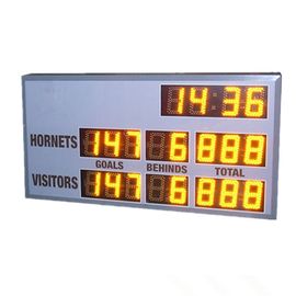 Piccolo tabelloni segnapunti elettronico 60cm x 120cm x 10cm del modello AFL con le cifre a 6 pollici