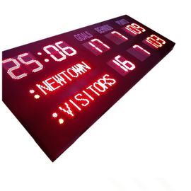 Tipo tabellone segnapunti elettronico di AFL del LED con 18 cifre nel colore rosso per il club di sport dell'Australia