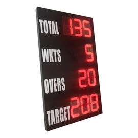 Tabellone segnapunti portatile di modello esterno del cricket, tabelloni segnapunti elettronici del cricket