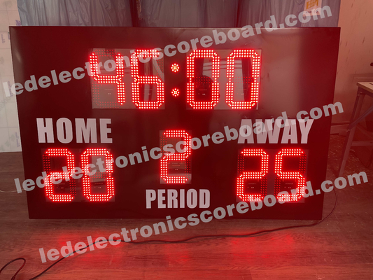Il tabellone segnapunti elettronico standard IP65 di calcio di Ecomomy LED impermeabilizza