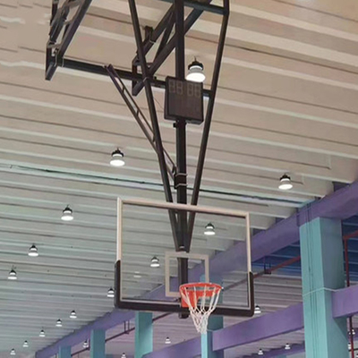 L'acciaio ha sospeso il controllo senza fili del supporto elettrico di pallacanestro