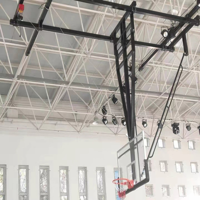 Il soffitto non elettrico di alluminio del cerchio di pallacanestro ha montato