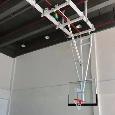 Il soffitto elettrico su misura del cerchio di pallacanestro della palestra ha montato