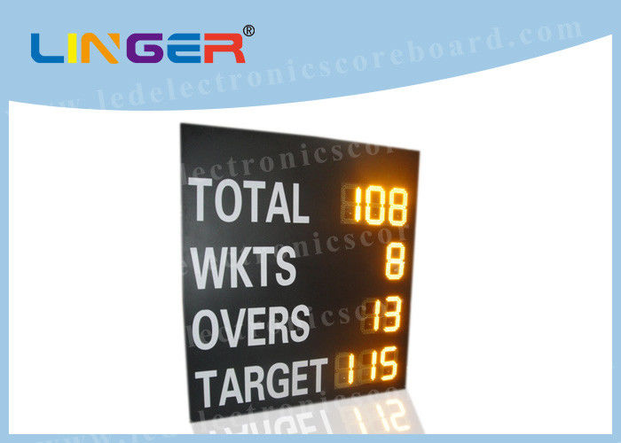 Grande tabellone segnapunti all'aperto di Digital del cricket, tabellone segnapunti elettronico del cricket di 7 segmenti