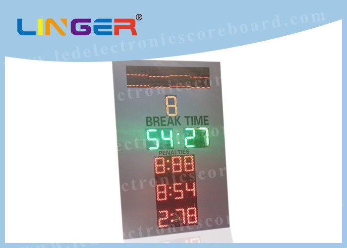 Paintball elettronico grigio del tabellone segnapunti di colore IP65 LED con gli autoadesivi neri