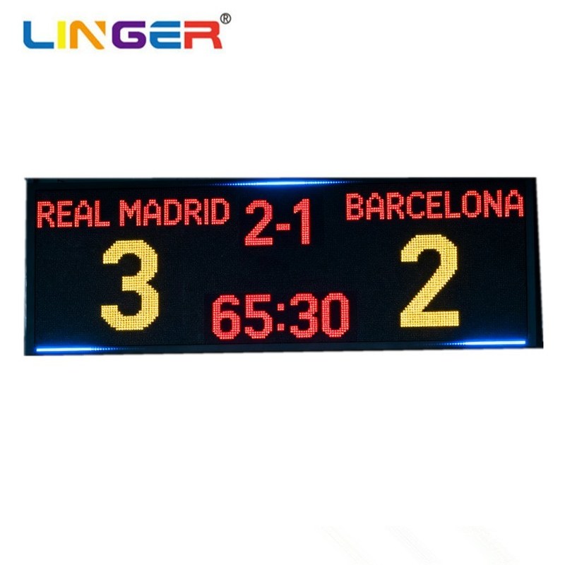 Tabellone Elettronico per Calcio Esterno di Grandi Dimensioni con Nome Squadra